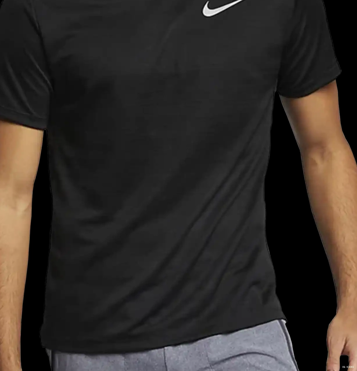 Shirt Dri-Fit Miler Nike Black T 1.0 0529